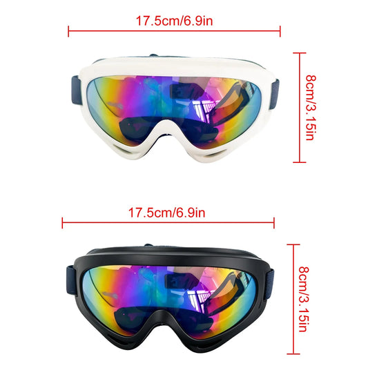 Dog Sunglasses – Adjustable Pet Goggles for Small Dogs