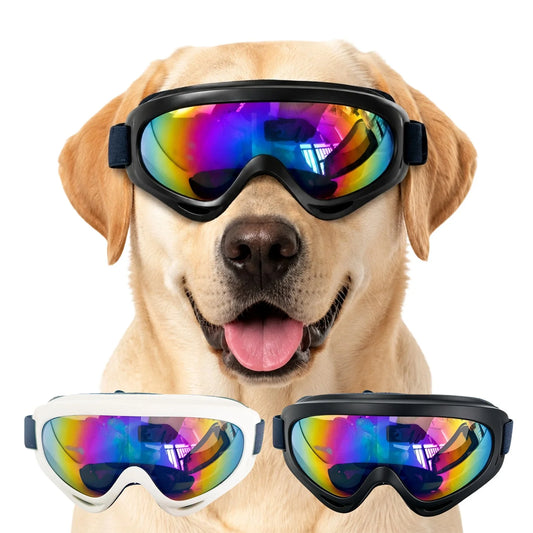 Dog Sunglasses – Adjustable Pet Goggles for Small Dogs